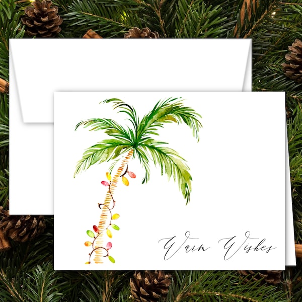 Palm Tree Christmas Clipart - Etsy