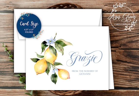 Amalfi “Thank You So Much” Card Set Amalfi “Thank You So Much” Card Set