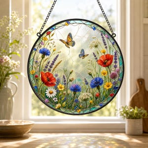 Glas fenster hängend