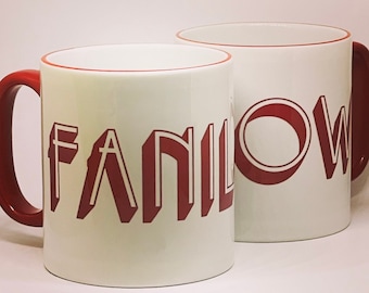 Kaffee Becher. Tee Becher. Barry Manilow Anhänger. Fanilow. Musikliebhaber. Könnte es Magie sein. 1970er Jahre. Muttertag. Geschenkidee. Jubiläum. Weihnachten.