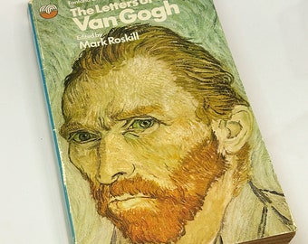 Vintage book: The Letters of Van Gogh. Bookish gift. Book collector. Literature. London. Art. Famous painters.