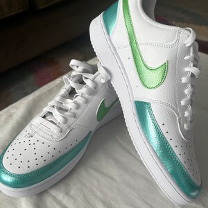 Custom Hand-Painted Nike Court Sneakers