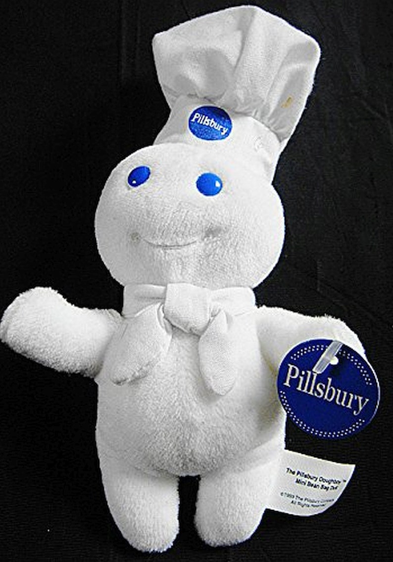 Collectible 6 Inch Pillsbury Doughboy Plush Doll G1j169cf | Etsy