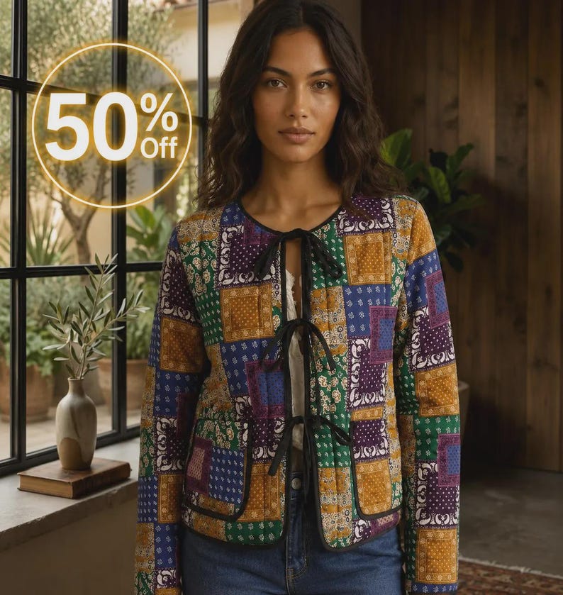 Jacket Sewing Pattern | Coat Pattern | Sewing Patterns | Jacket Pattern | Women Sewing Pattern Jacket Coat | Beginner Jacket, Quilted Jacket image 2