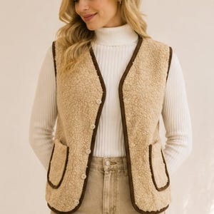 Vest Sewing Pattern | Top Pattern | Women Vest Pattern | Top sewing pattern | Women Sewing Patterns | Shepherd Vest | Waistcoat Women
