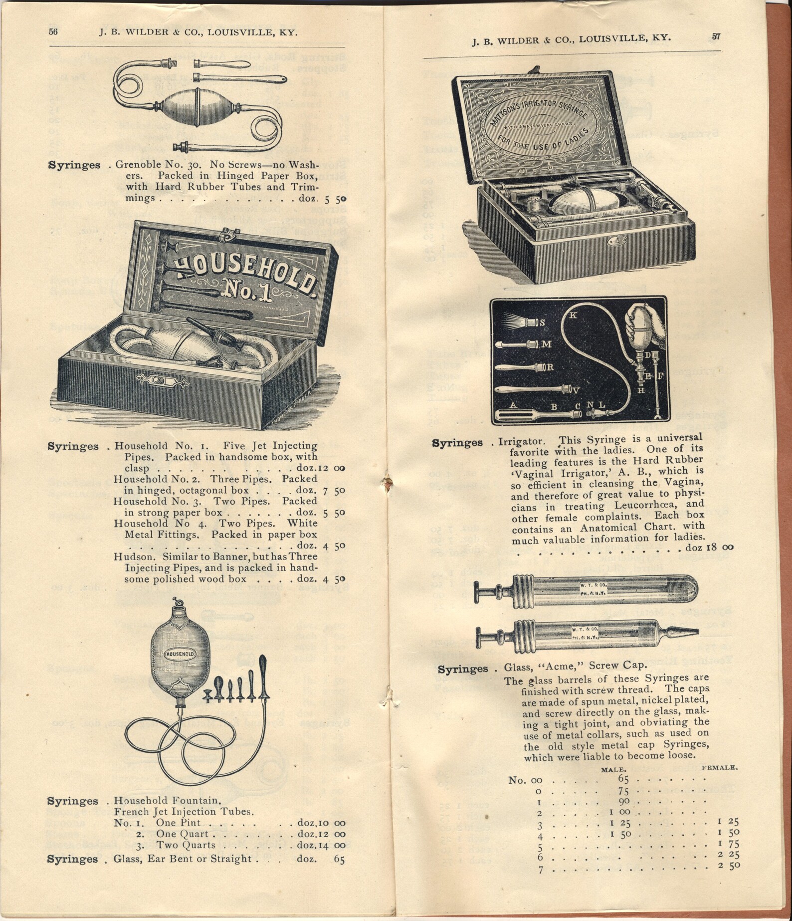 Digital Download of Antique 1885 J.B. Wilder & Co. Druggies Sundies ...