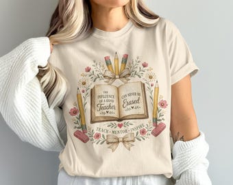 Camiseta con la influencia de un buen profesor