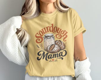 Camiseta rústica de Sourdough Mama
