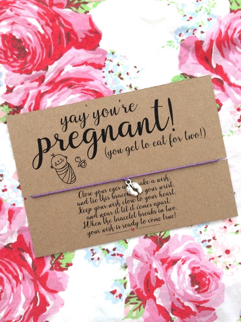 Yay You're Pregnant Congratulations gift Pregnany Gift Etsy