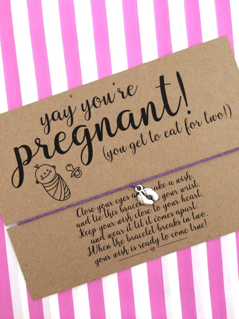 Yay You're Pregnant Congratulations gift Pregnany Gift Etsy