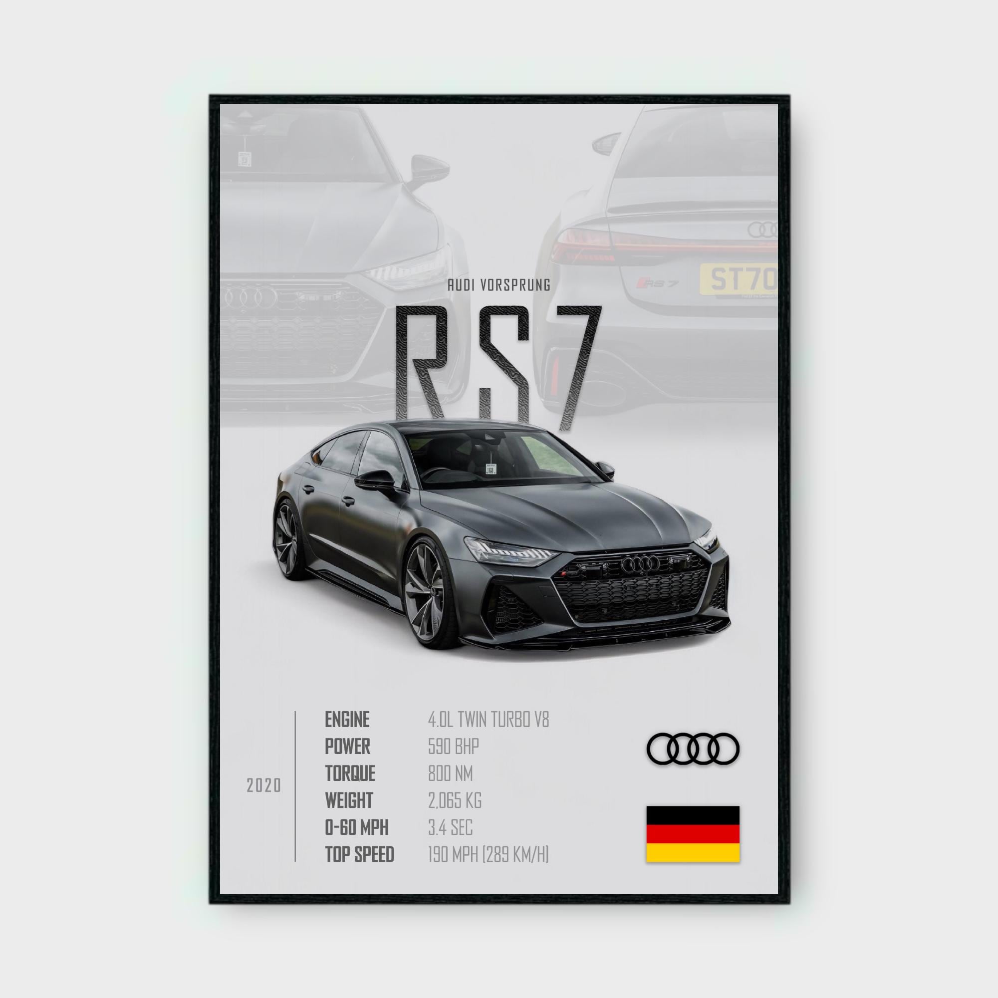 Audi A3 Art - Etsy