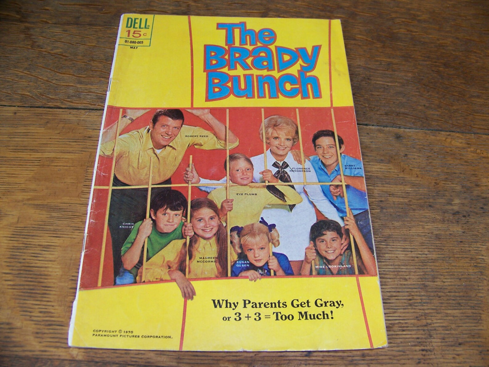 The Brady Bunch comic book Etsy
