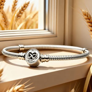 S925 Hjärtarmband, Kärlekssnurrkedja Charmsmycken, Elegant Stapelbart Armband, Charmsmycken, Handledssmycken Dam, Kärlekspresent Till Henne