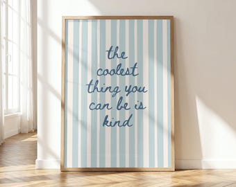 Kindness Classroom Poster | Boho Inspirational Teacher Wall Art (Digital Download)