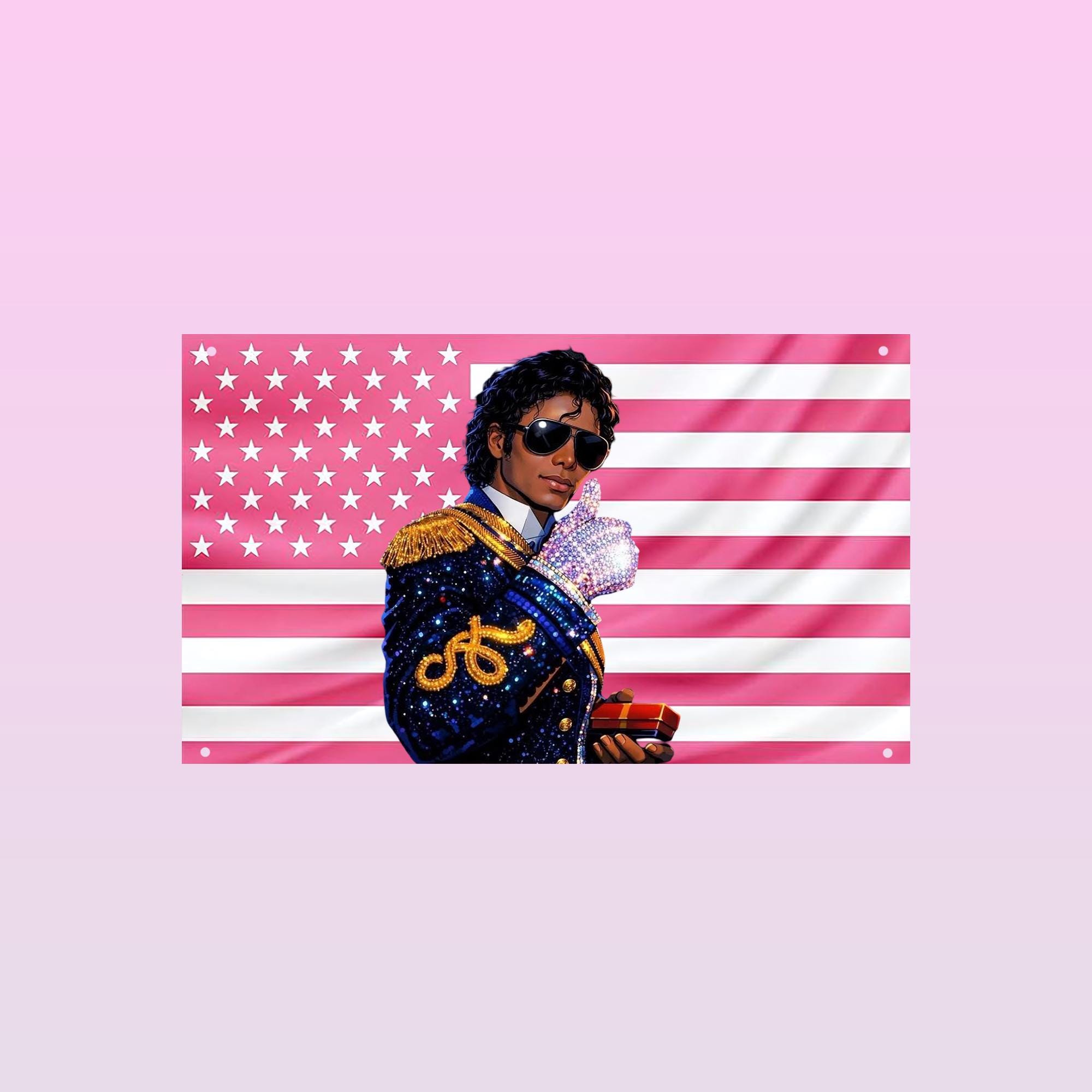 Michael jackson flag - Etsy 日本