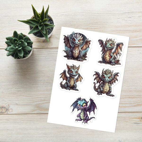 Dragon Whispers Sticker sheet