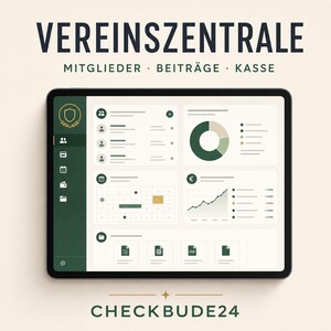 Vereinszentrale Pro HTML-Anwendung , Vereinsverwaltung offline, Mitglieder Beiträge Termine Kasse Dokumente Dashboard