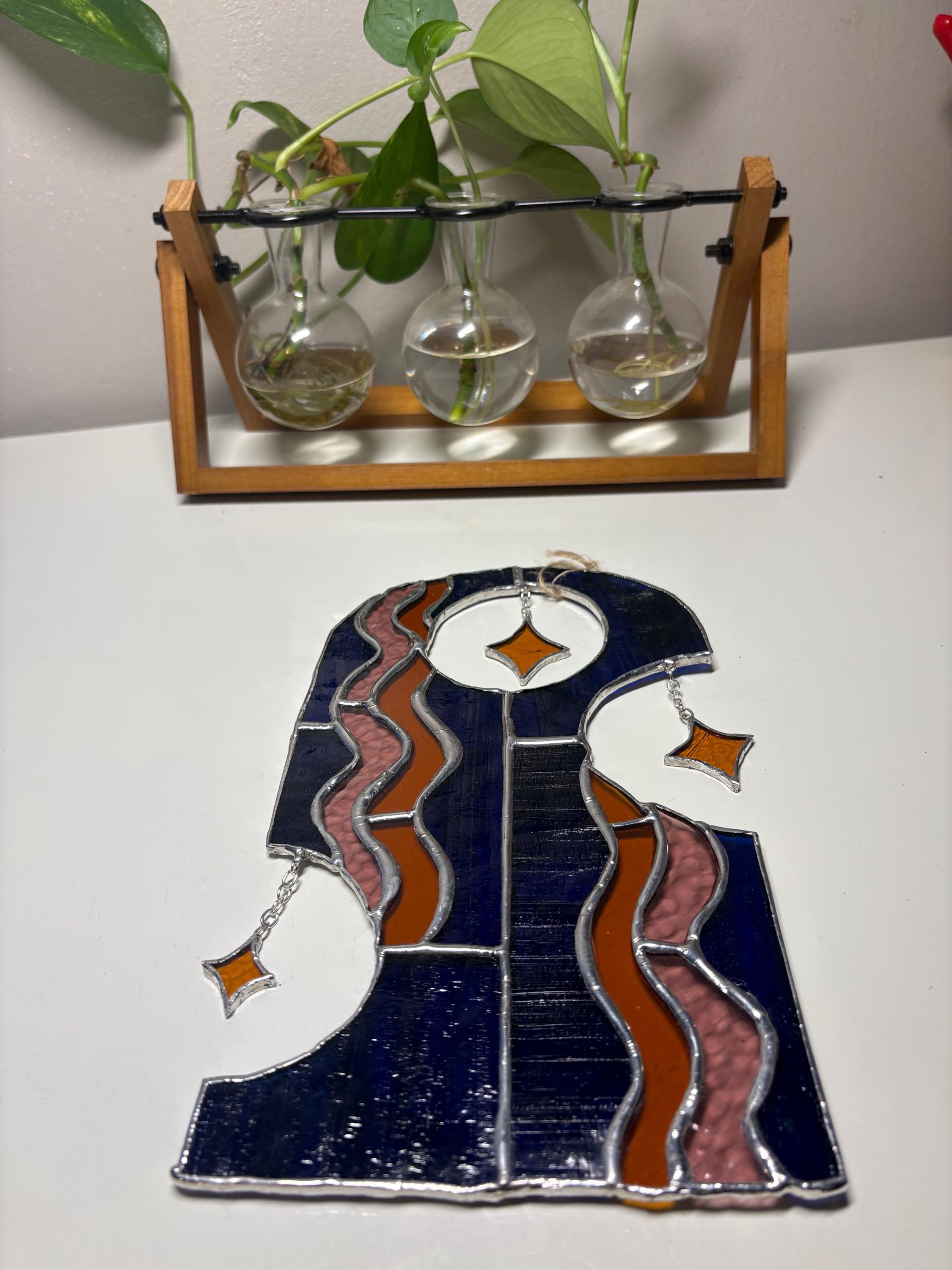 Stained Glass Shooting Star - Etsy