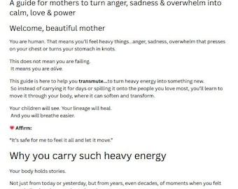 Transmute: 7 Practices to Release Heavy Energy
