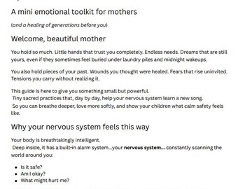 Regulate: 7 Ways to Calm Your Nervous System