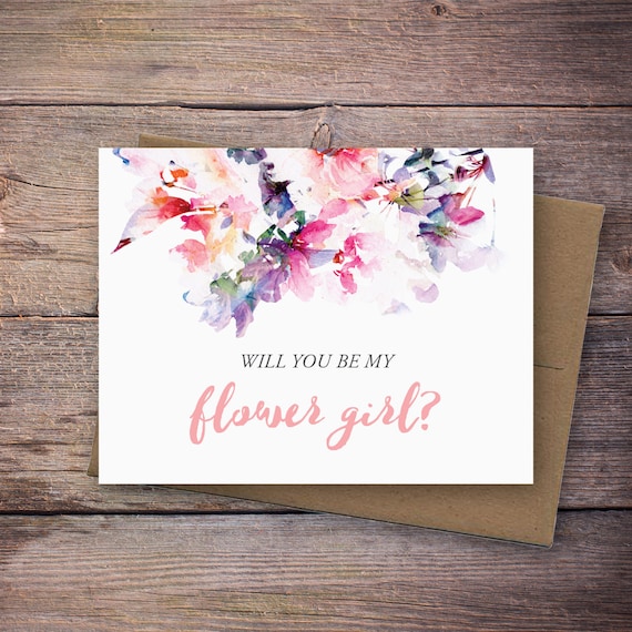 etsy will you be my flower girl