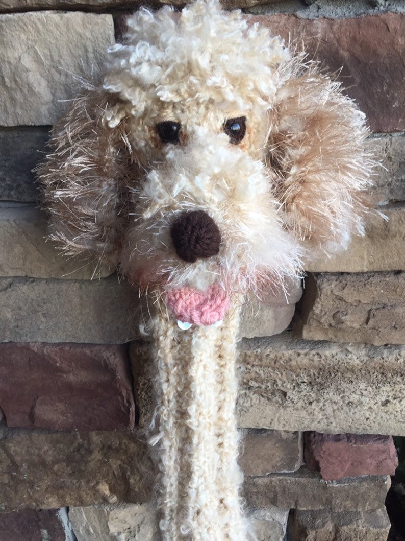 Made to order Hand knit Golden doodle dog golf club cover golf Etsy