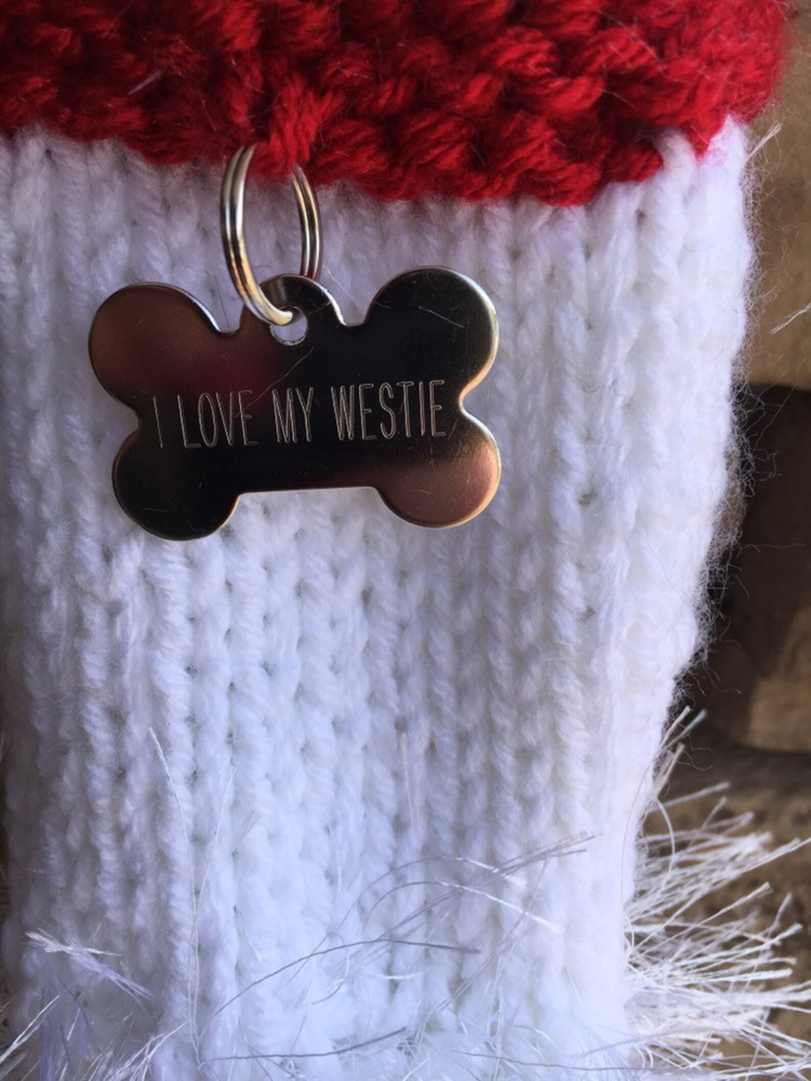 Made to order hand knit Westie golf club cover Etsy