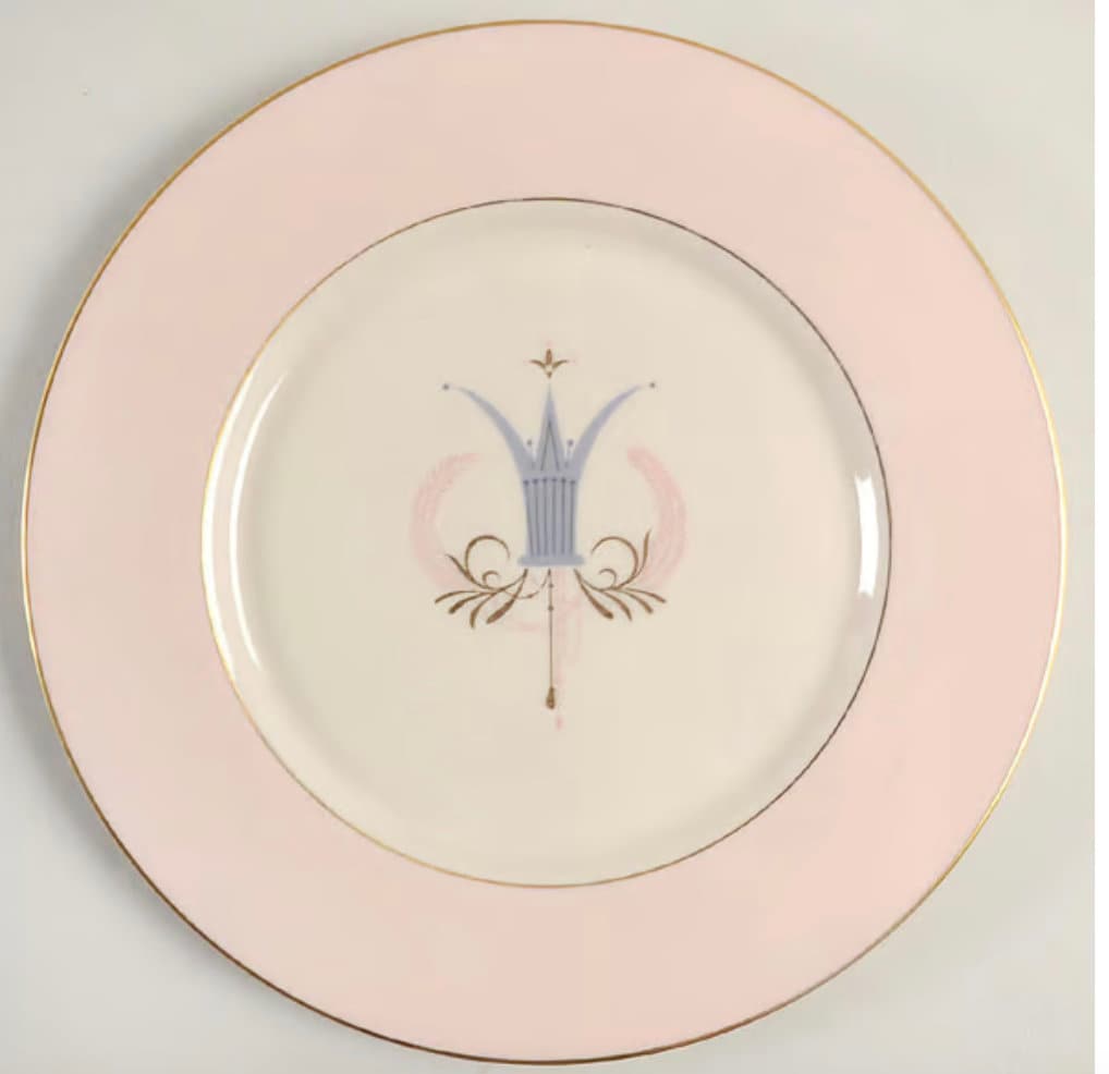 Assiette plate Fine Arts China Royal Splendor 10 5/8"