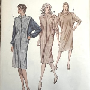 Kwik Sew New Uncut Pattern #1346 Misses Dress Size 14 16 18 20