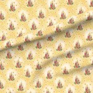 Mid Century Christmas Holiday Candles Vintage Look Linen/Cotton  Dish Tea Towel
