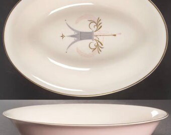 Bol de service sur pied Royal Splendor China 10 1/8 x 7 3/8