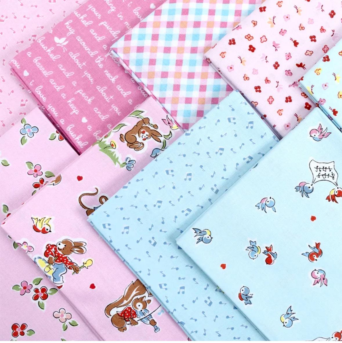 Love Notes 19 FQ and 1 Yd Border Fabric by Lindsay Wilkes for Riley ...