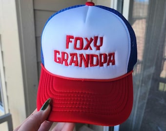 Foxy Grandpa (Embroidered Trucker Hat)