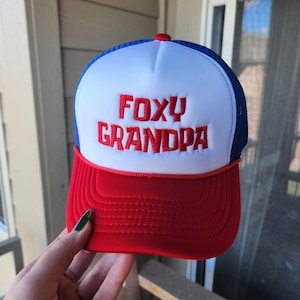 Foxy Grandpa (Embroidered Trucker Hat)