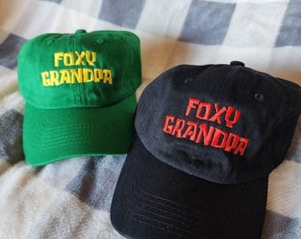 Foxy Grandpa (Embroidered Hat) Dad + Corduroy
