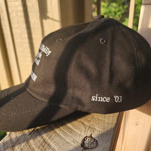 Custom "Lorde" hat (Embroidered Hat) Dad + Corduroy image 2