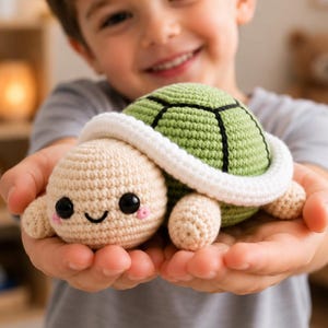Amigurumi plysch PDF-mönster | DIY handgjord leksakshandledning | Direkt nedladdning