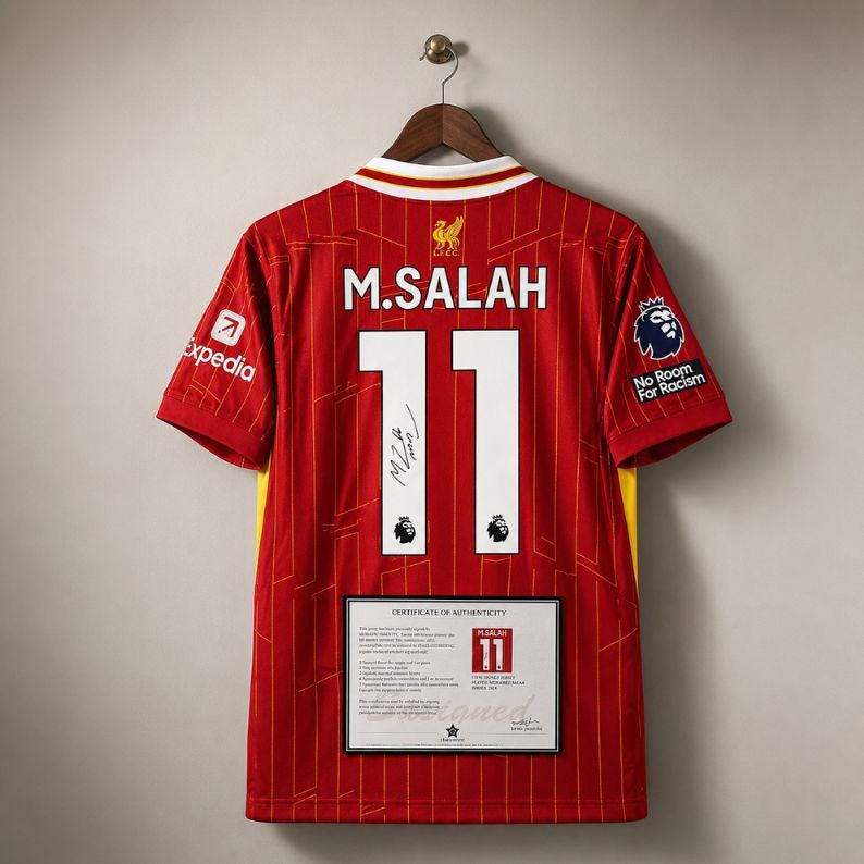Salah signed jersey - Etsy 日本