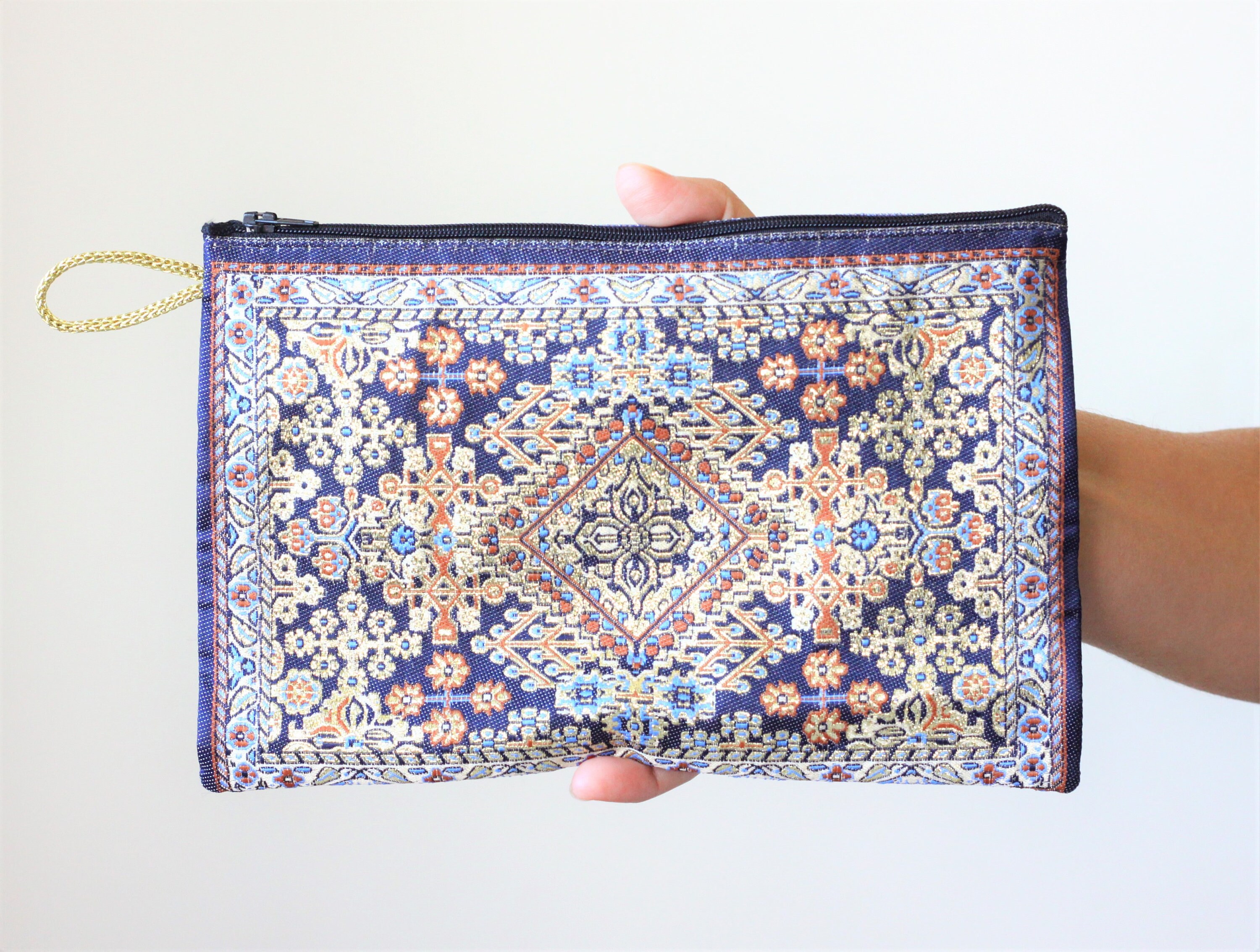 slim makeup pouch