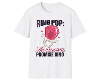 Ring Pop Promise Ring Shirt | 90s Candy Nostalgia Tee | Retro Candy Gift for Millennials