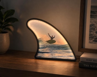 Custom Short Board Surf Fin Light Boxes