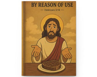 By Reason of Use | Hebrews 5:14 Thinking Blind Hardcover Journal