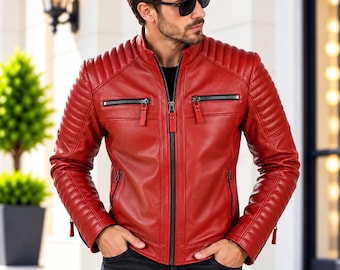 Men Leather Jacket