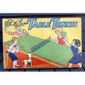 Vintage Pressman No. 1130 childs toy game Deluxe Table Tennis paddles net 1930's