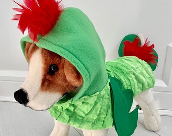 Costume d’oiseau de chien- Costume d’Halloween de chien- Costume d’animal de compagnie- Costume d’oiseau de compagnie- Costume de perroquet par FiercePetFashion