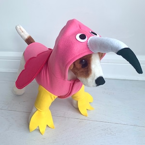 Dog flamingo costume new arrivals
