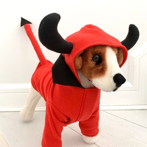 Devil costume- Dog halloween costume- Halloween costume- Dog devil costume by FiercePetFashion