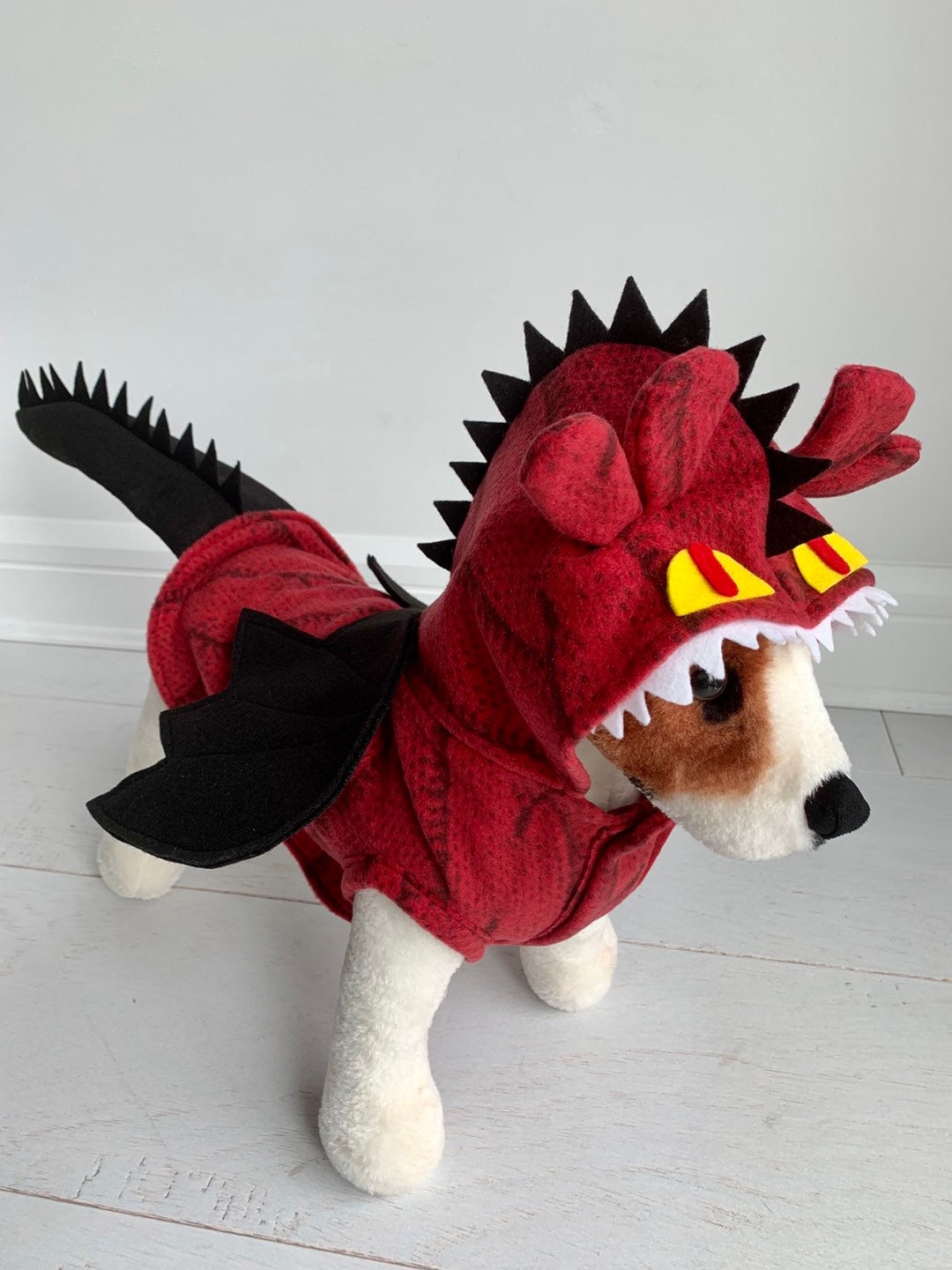 Large dog dragon costume online