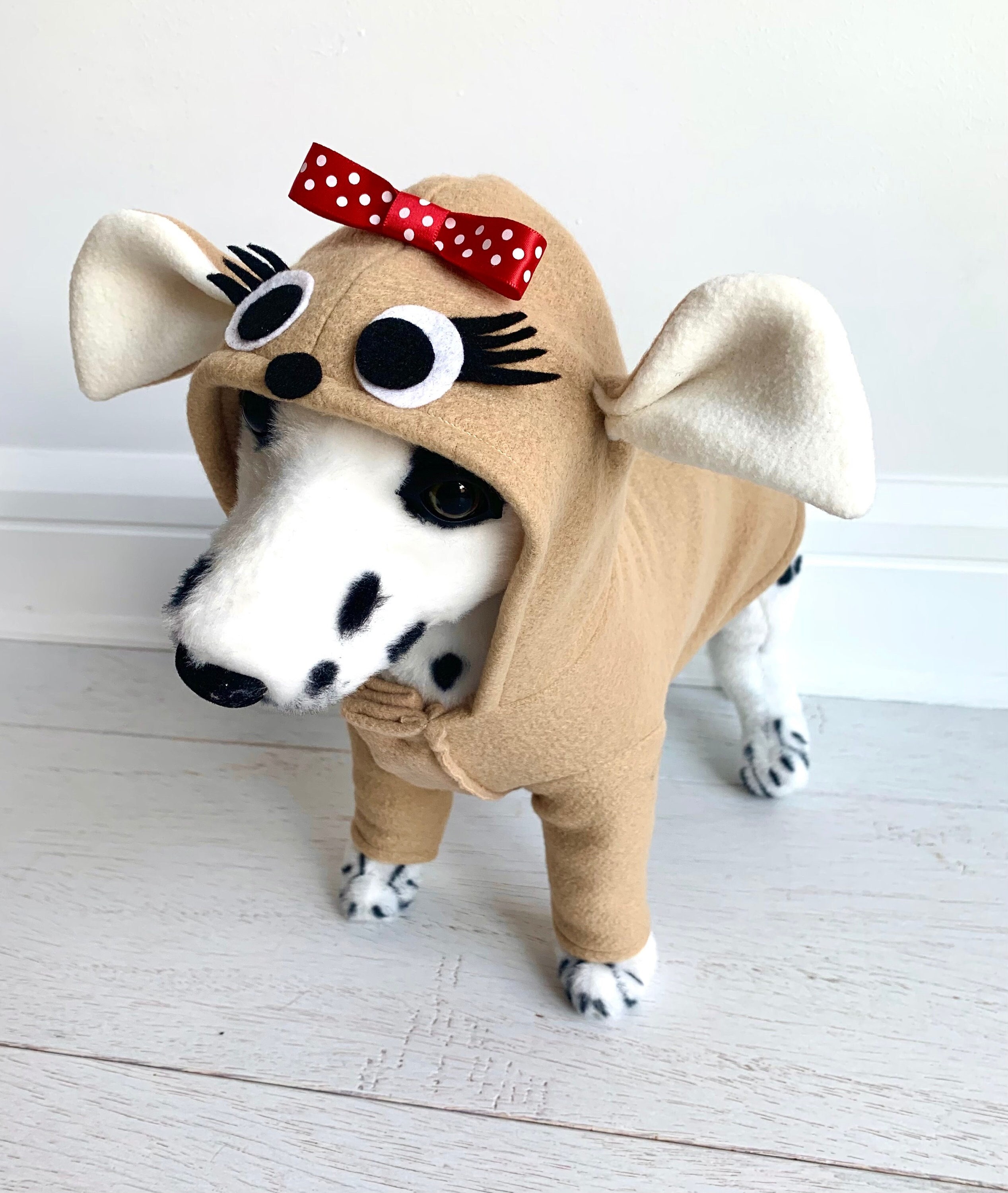 Clarice Costume Rudolph s Girlfriend Clarice Christmas Costume Dog Christmas Costume Reindeer Costume by Fiercepetfashion Etsy