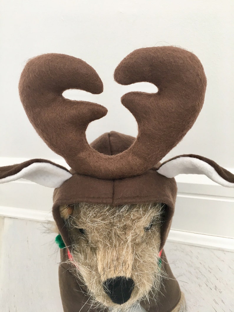 Christmas costume by FiercePetFashion Reindeer costume Dog christmas costume